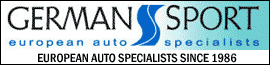 Audi-BMW-Mercedes-VW-Porsche-Mini-Volvo: German Sport Auto Repair logo