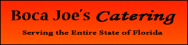 Boca Joe's Catering logo