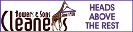 Bowers & Sons Cleaners logo