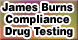 Burns James/Compliance Drug Testing logo