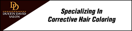 Dustin David Salon logo