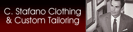 C Stafano Clothing & Custom Tailoring logo