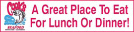 Cook's Seafood Restaurant & Market logo