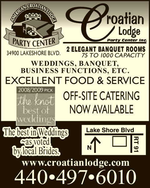Croatian Lodge Party Center Inc