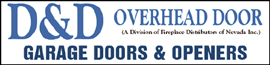 D & D Overhead Door Company logo