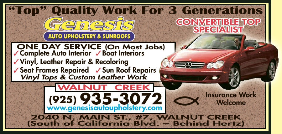 Genesis Auto Upholstery & Sunroofs Inc