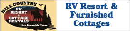 Hill Country Cottage Rentals & RV Resort logo
