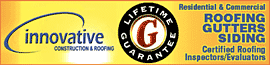 Innovative Construction & Roofing logo