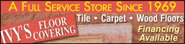 Ivy's Floor Covering logo