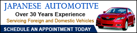 Japanese Automotive/Monroe logo