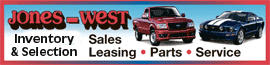 Jones West Ford logo