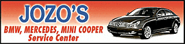 Jozo's BMW Mercedes & Mini Cooper Service Center logo