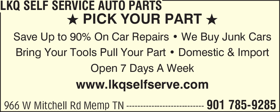 LKQ Self Service Auto Parts