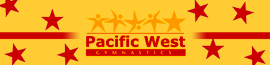 Pacific West Gymnastics logo