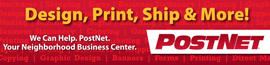 PostNet Printing, Shipping & Business Services logo