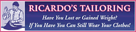 Ricardo's Tailoring logo