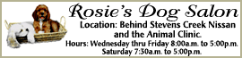 Rosie's Dog Salon logo