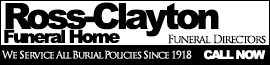 Ross-Clayton Funeral Home logo