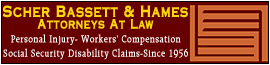 Scher Bassett & Hames Attorneys At Law logo