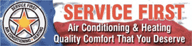 Service First Air Conditioning & Heating logo