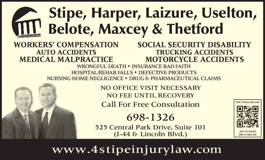 Stipe, Harper, Laizure, Uselton, Belote, Maxcey & Thetford