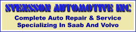 Svensson's Saab & Volvo Auto Repair logo