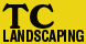 TC Landscaping logo