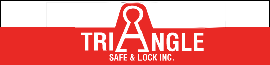 TRIANGLE LOCK & SAFE logo