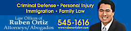 Ruben Ortiz Law Office logo