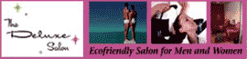 The Deluxe Salon logo