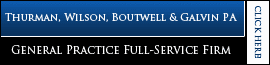 Thurman Wilson Boutwell & Galvin PA logo