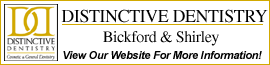 Distinctive Dentistry Bickford & Shirley logo