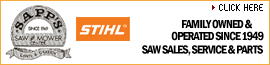 Sapp's Saw & Mower Center logo