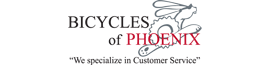 Bicycles of Phoenix logo
