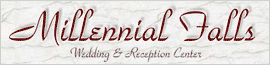 Millennial Falls Reception Center logo