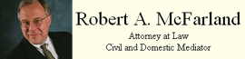 Robert A. McFarland Attorney at Law logo