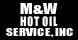 M & W Hot Oil Inc - Pecos, TX