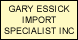 Gary Essick Import Specialist - Thomasville, NC