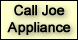 Call Joe Appliance - Canandaigua, NY