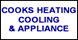 Cook's Heating Cooling and Appliance Service - Bolivar, MO