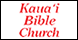 Kauai Bible Church - Lawai, HI