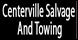 CENTERVILLE SALVAGE & TOWING - Trempealeau, WI