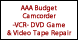 AAA Budget Camcorder-VCR- DVD Game & Video Tape Repair - Rochester, NY