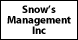 Snow's Management Inc - Anchorage, AK