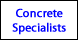 Concrete Specialists - Midland, TX