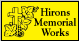 Hirons Memorial Works Inc - Mount Orab, OH