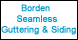 Borden Seamless Guttering & Siding - Cookeville, TN