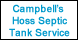 Campbell's Hoss Septic Tank Service - Monroe, GA