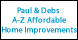 Paul & Debs A-Z Affordable Home Improvements - Tunnel Hill, GA