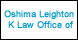 Oshima Leighton K Law Office of - Honolulu, HI